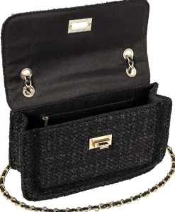 Bijou Brigitte Handtaschen>Tasche - Knitted Black schwarz