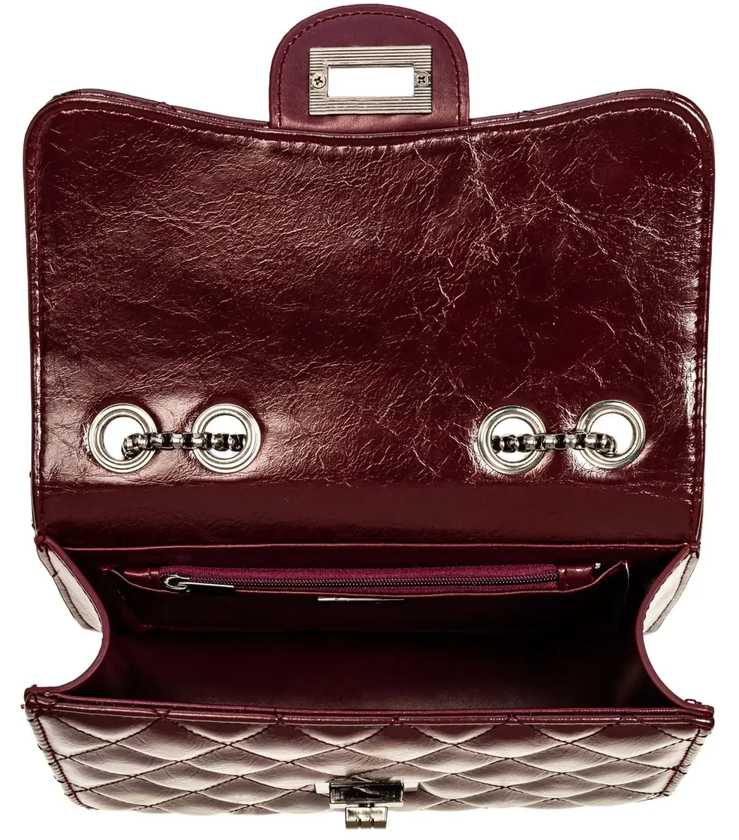 Bijou Brigitte Handtaschen>Tasche - Modern Grid rot