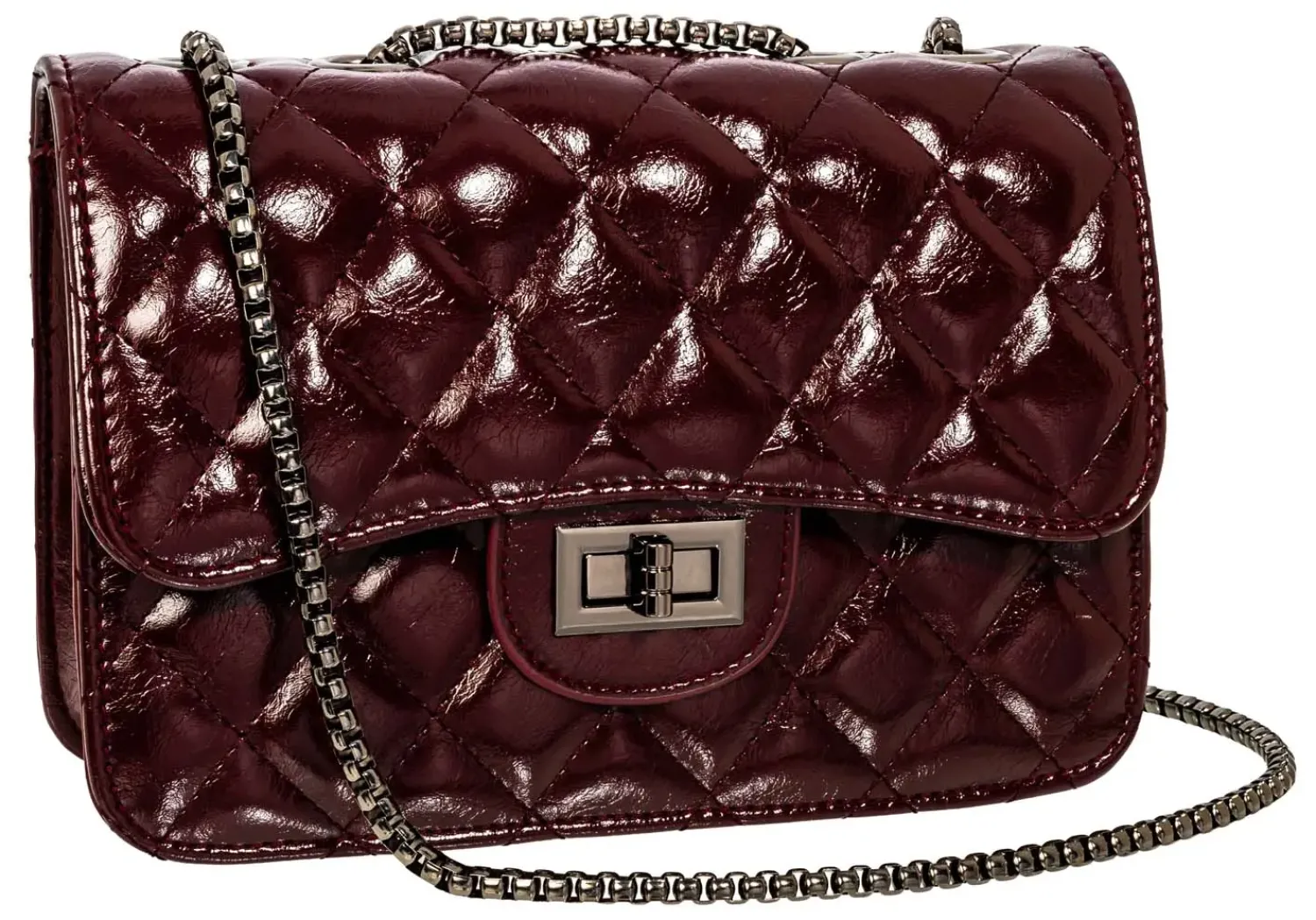 Bijou Brigitte Handtaschen>Tasche - Modern Grid rot