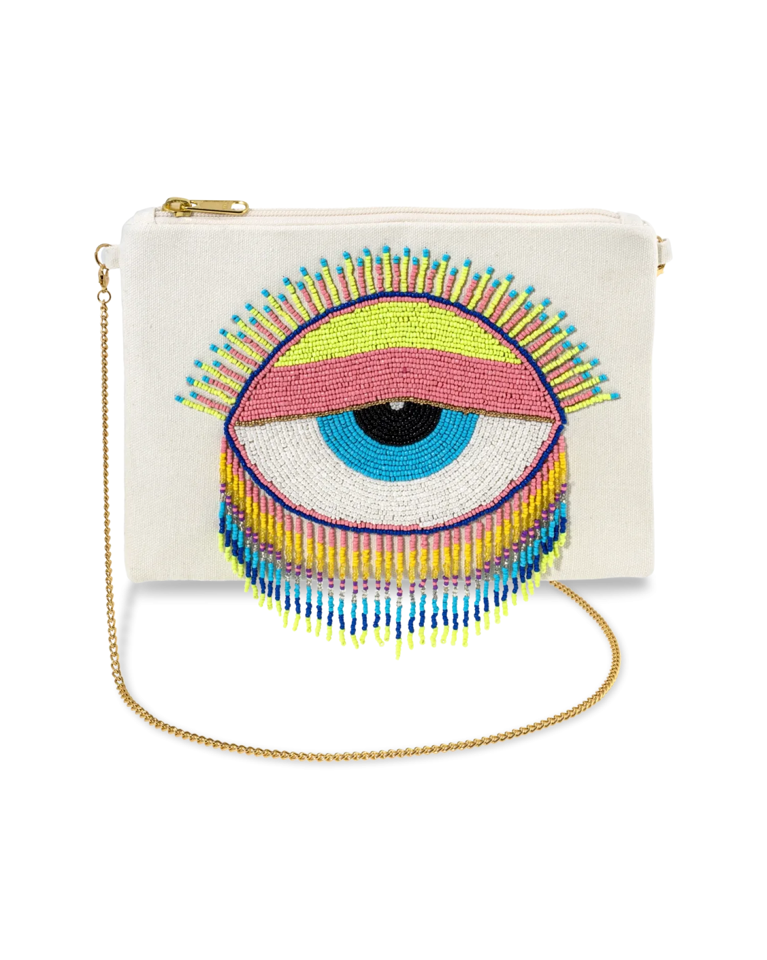 Bijou Brigitte Handtaschen|Clutches>Tasche - Mystic Eye beige, mehrfarbig