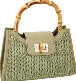 Bijou Brigitte Handtaschen>Tasche - Natural Green grün