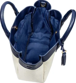 Bijou Brigitte Handtaschen>Tasche - Navy Chic weiß, blau