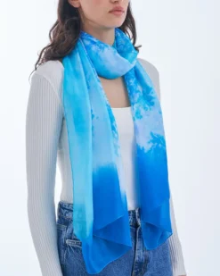 Bijou Brigitte Seidentücher>Tuch - Beautiful Turquoise türkis