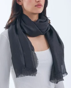 Bijou Brigitte Halstücher>Tuch - Black Elegance schwarz