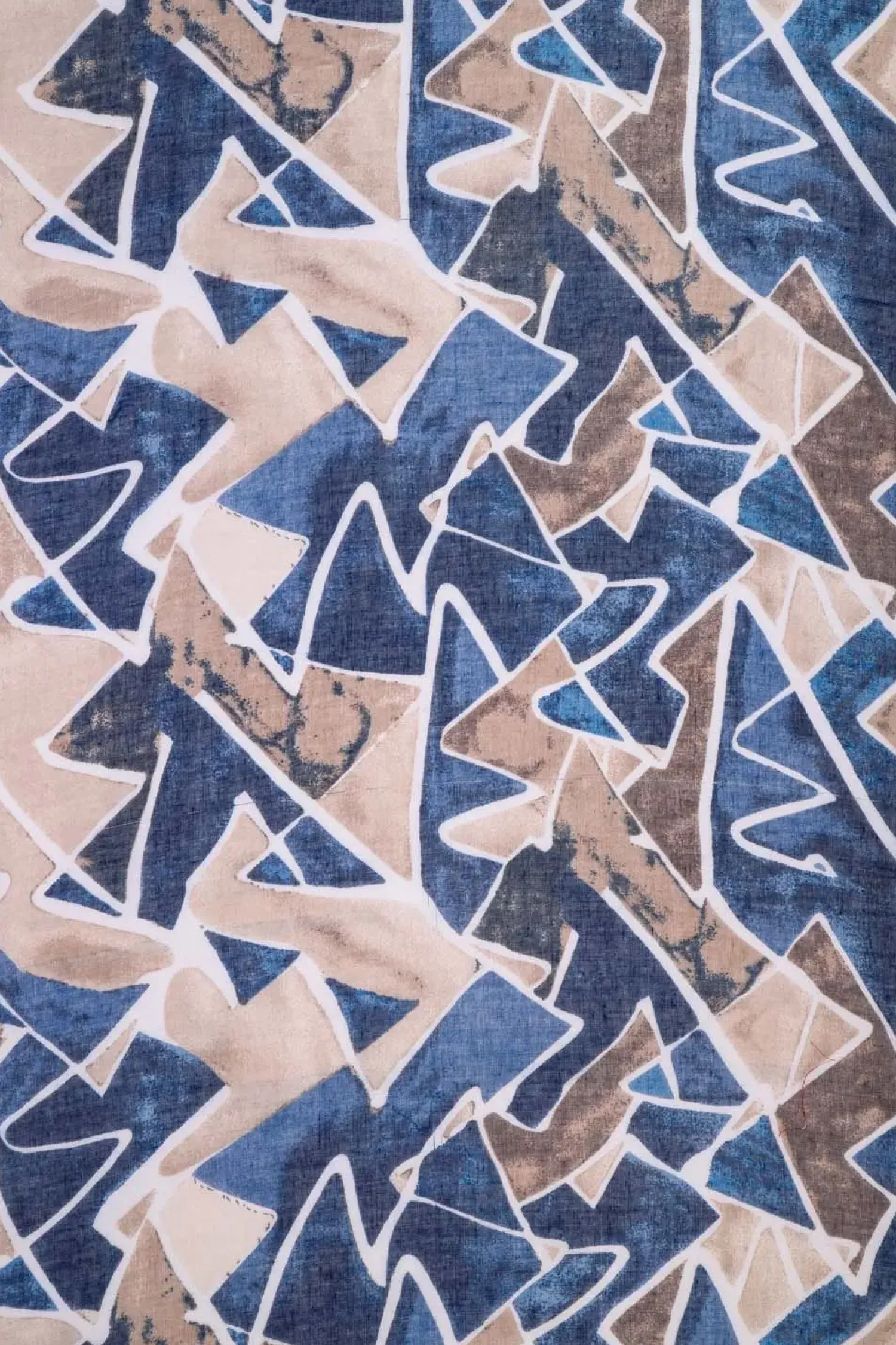 Bijou Brigitte Halstücher>Tuch - Blue Aztec blau