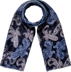 Bijou Brigitte Halstücher>Tuch - Blue Paisley blau