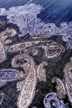 Bijou Brigitte Halstücher>Tuch - Blue Paisley blau