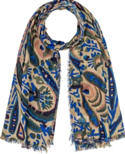 Bijou Brigitte Halstücher>Tuch - Bohemian Style braun, blau