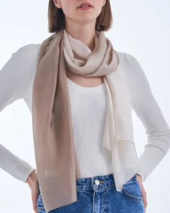 Bijou Brigitte Seidentücher>Tuch - Brownish Style braun