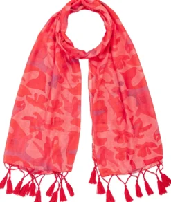 Bijou Brigitte Halstücher>Tuch - Coral Kiss orange, pink