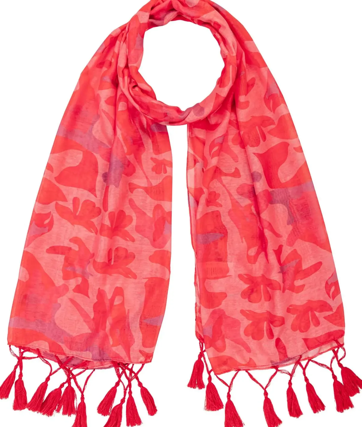 Bijou Brigitte Halstücher>Tuch - Coral Kiss orange, pink