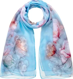 Bijou Brigitte Halstücher>Tuch - Floral Blue blau