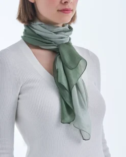 Bijou Brigitte Seidentücher>Tuch - Green Gradient grün