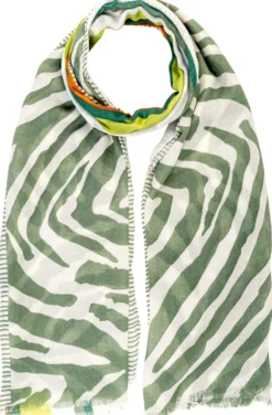 Bijou Brigitte Halstücher>Tuch - Green Pattern grün