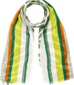 Bijou Brigitte Halstücher>Tuch - Green Pattern grün