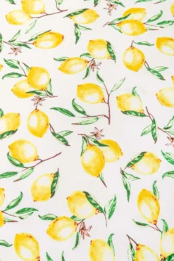 Bijou Brigitte Bandanas|Halstücher>Tuch - Lemon Delight weiß, gelb