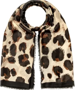 Bijou Brigitte Halstücher|Leo-Schmuck>Tuch - Leo Basic schwarz, braun
