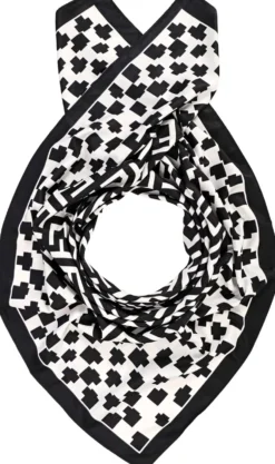 Bijou Brigitte Halstücher>Tuch - Noble Refinement schwarz, weiß