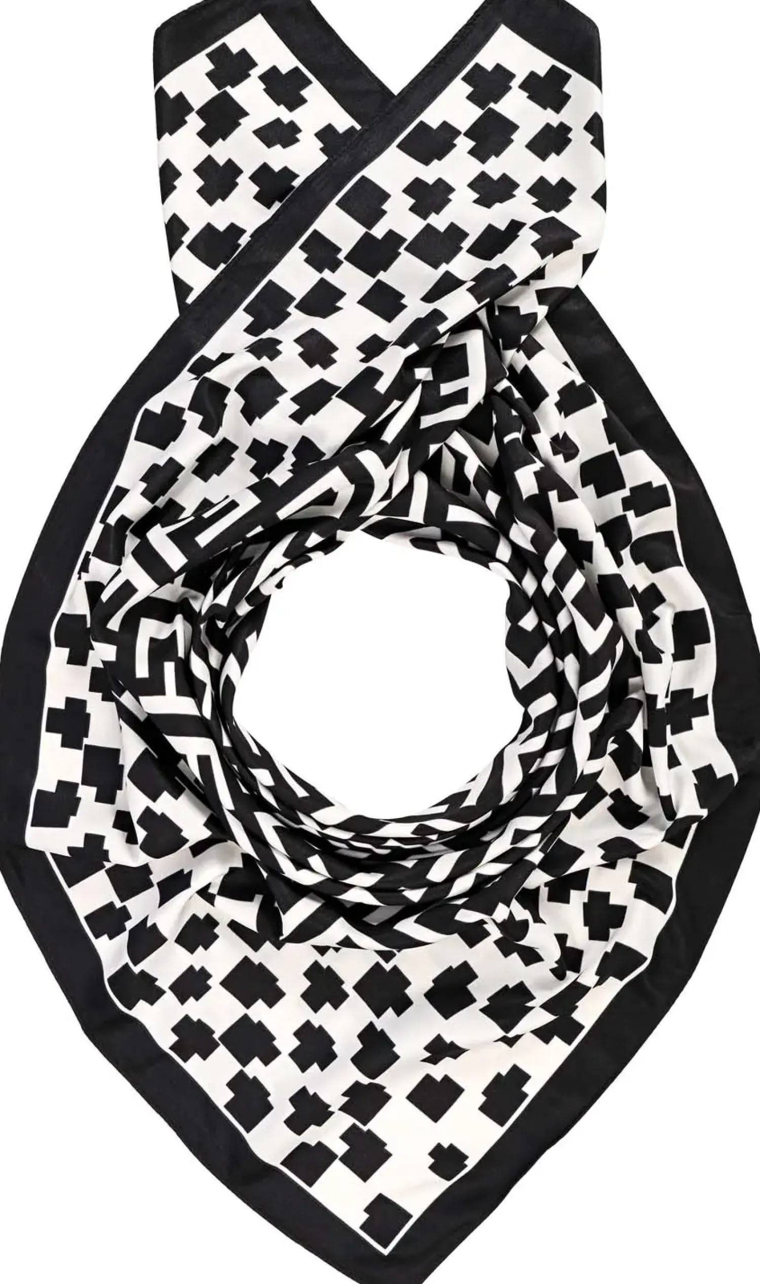 Bijou Brigitte Halstücher>Tuch - Noble Refinement schwarz, weiß