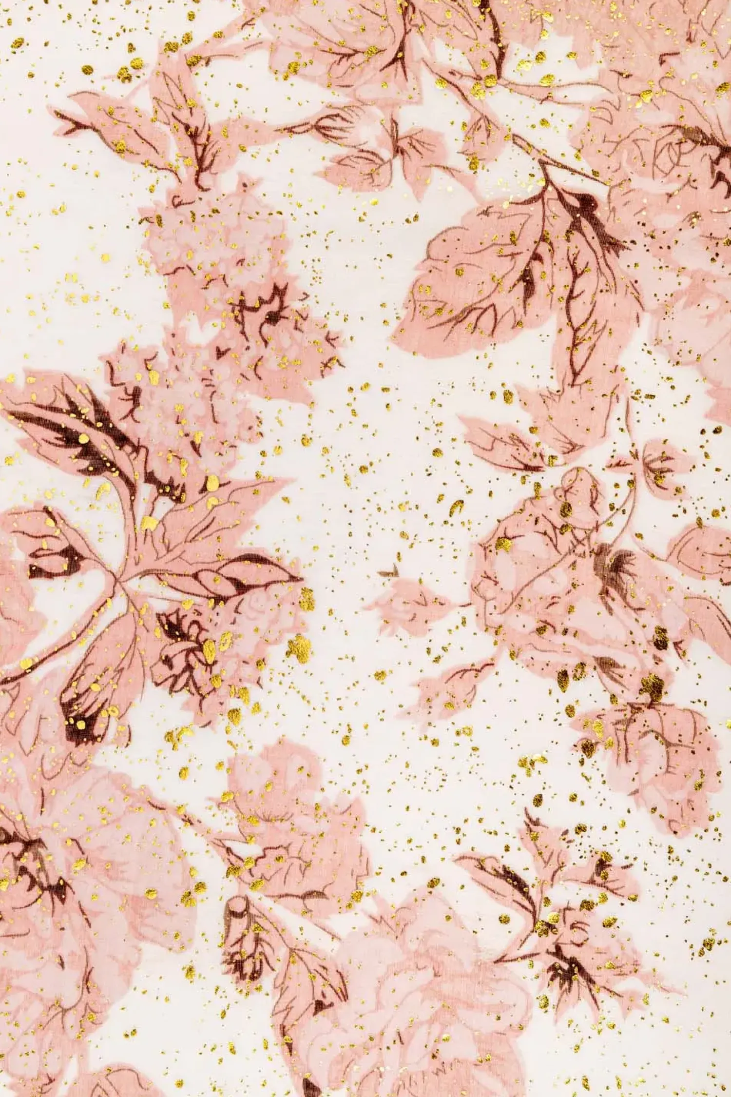Bijou Brigitte Halstücher>Tuch - Pink Floral rosa
