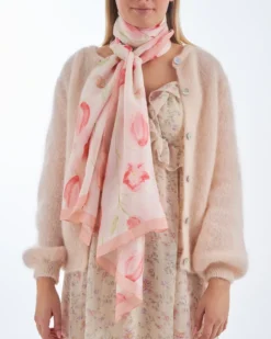 Bijou Brigitte Halstücher>Tuch - Pink Tulip rosa, pink