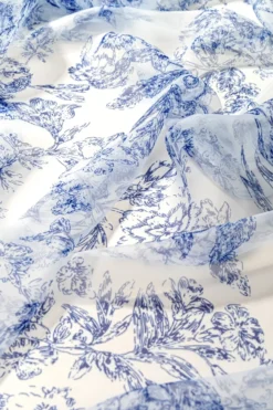 Bijou Brigitte Halstücher>Tuch - Royal Pattern weiß, blau
