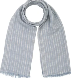 Bijou Brigitte Halstücher>Tuch - Sky Stripe blau
