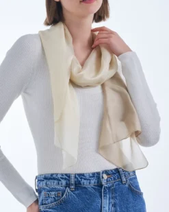 Bijou Brigitte Hochzeitsgäste|Seidentücher>Tuch - Soft Brown braun