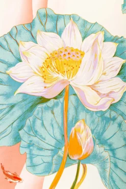 Bijou Brigitte Halstücher>Tuch - Soft Floral mehrfarbig