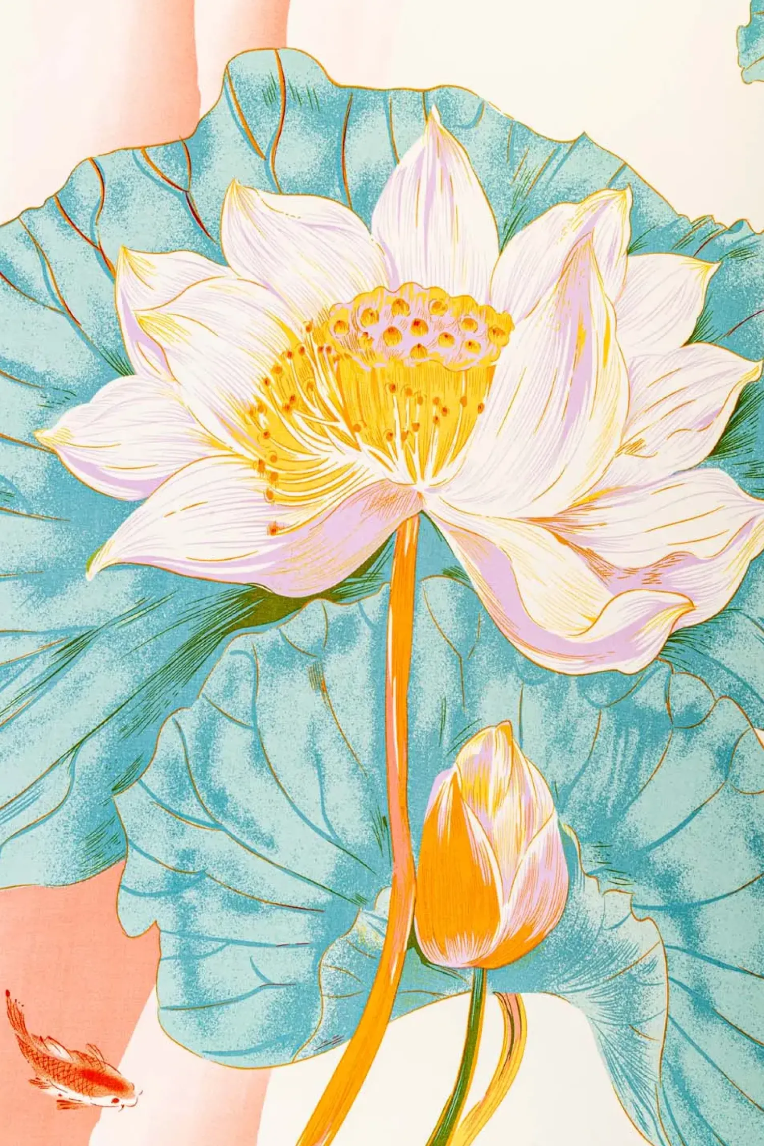 Bijou Brigitte Halstücher>Tuch - Soft Floral mehrfarbig