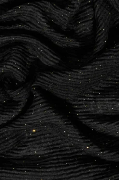Bijou Brigitte Halstücher>Tuch - Soft Glitter schwarz