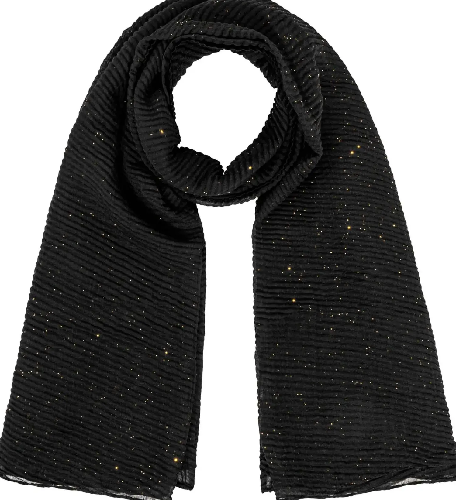 Bijou Brigitte Halstücher>Tuch - Soft Glitter schwarz