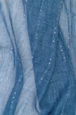 Bijou Brigitte Halstücher>Tuch - Sparkling Breeze blau