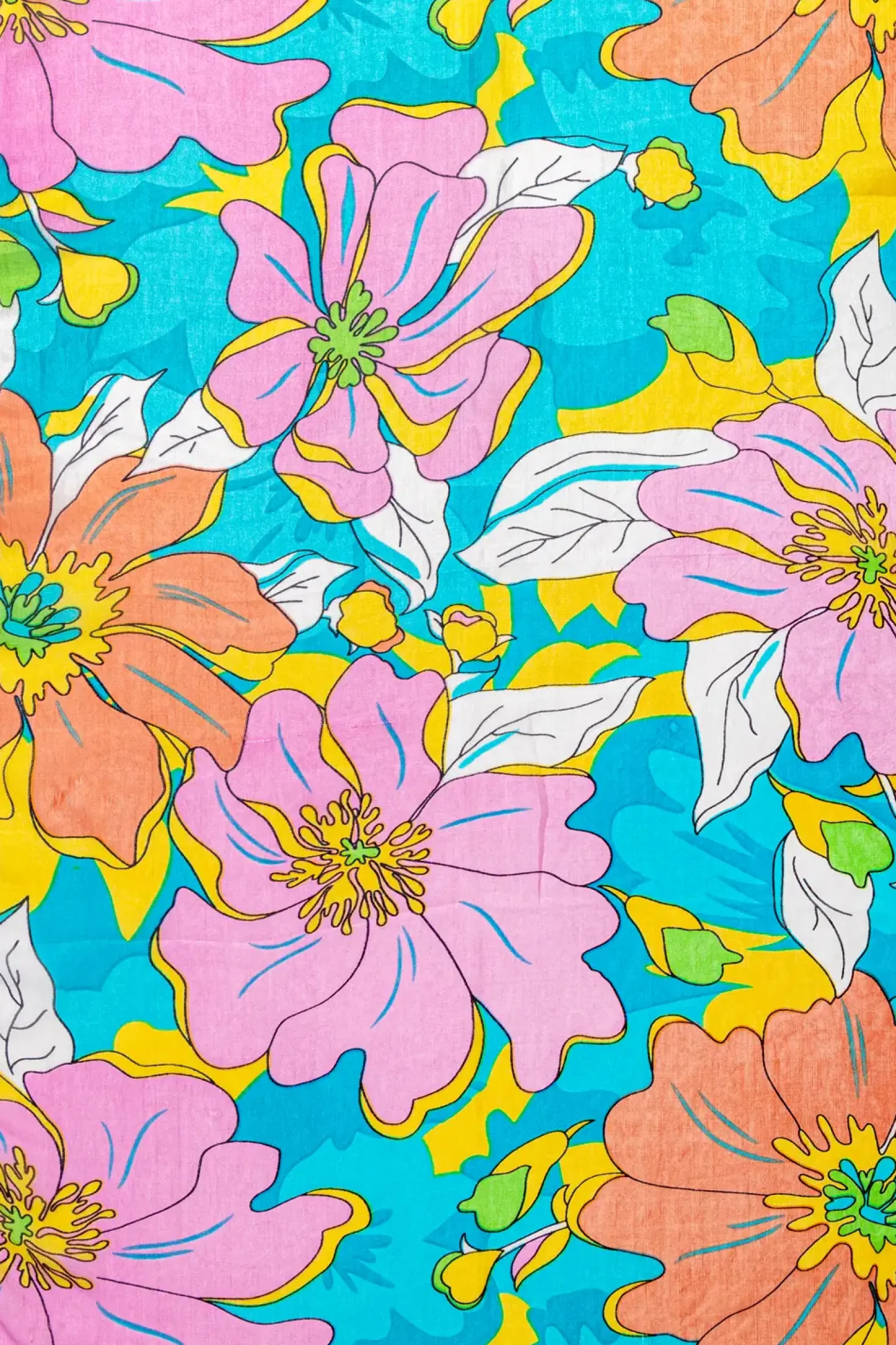 Bijou Brigitte Halstücher|Seidentücher>Tuch - Vibrant Meadow mehrfarbig