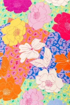 Bijou Brigitte Halstücher>Tuch - Vintage Meadow mehrfarbig