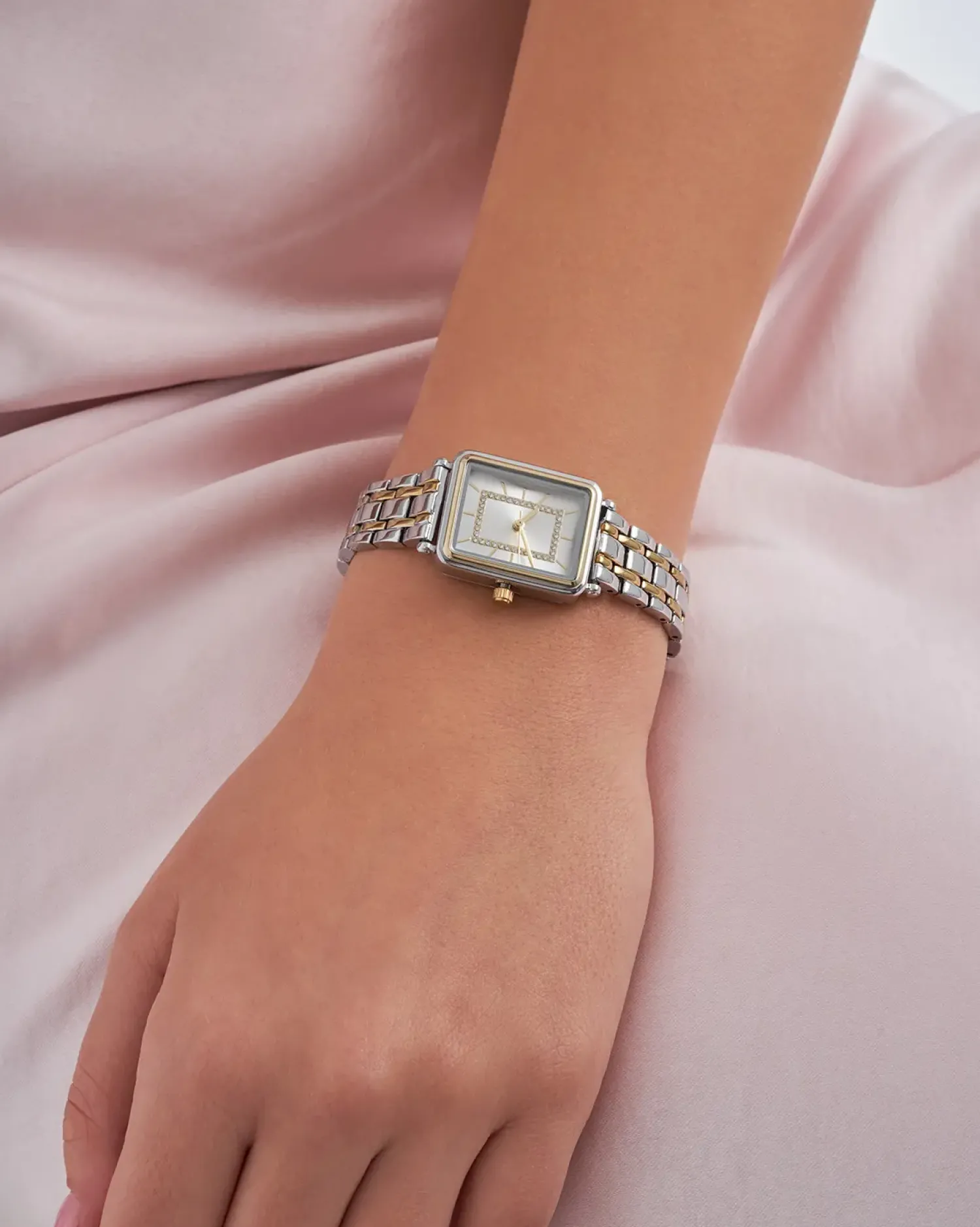 Bijou Brigitte Uhren|Für Bestimmte Personen>Uhr - Bicolor Shine gold, silber