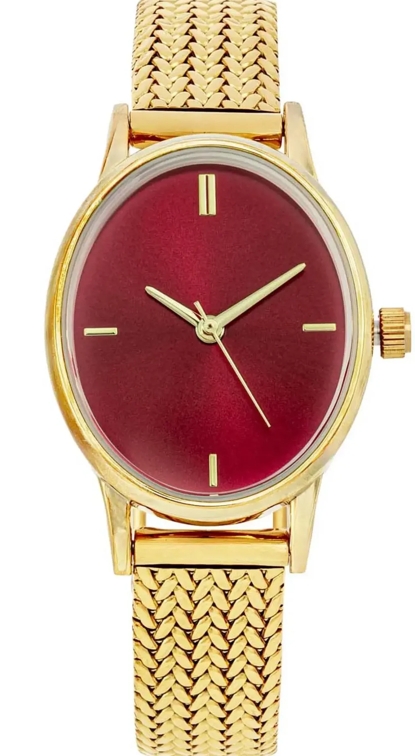 Bijou Brigitte Uhren>Uhr - Bordeaux Elegance gold, burgundy