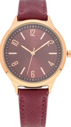 Bijou Brigitte Uhren|Für Bestimmte Personen>Uhr - Burgundy Bliss burgundy, rot