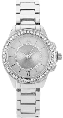 Bijou Brigitte Uhren>Uhr - Crystal Silver silber