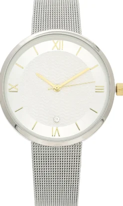 Bijou Brigitte Uhren>Uhr - Pearly Wave silber