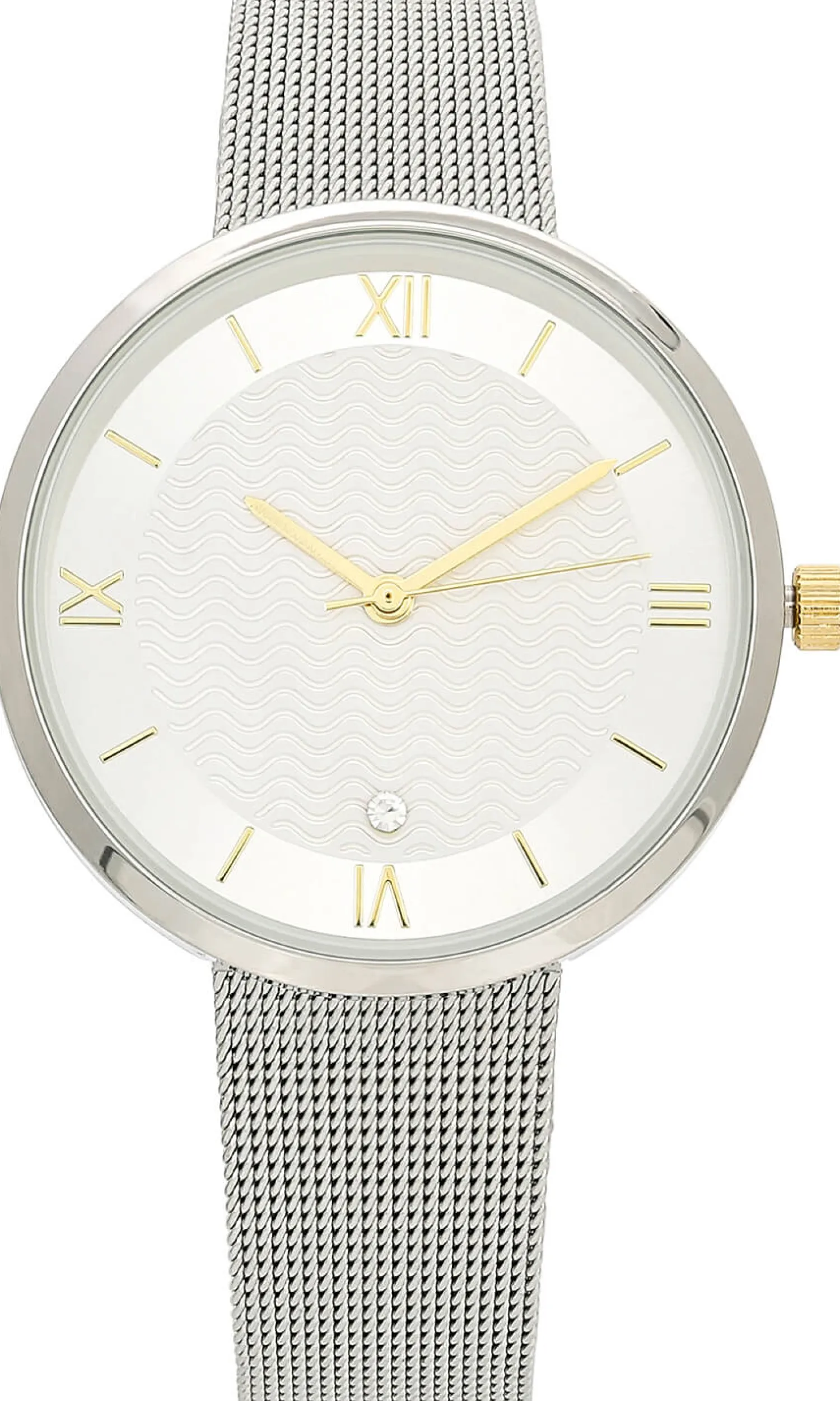 Bijou Brigitte Uhren>Uhr - Pearly Wave silber
