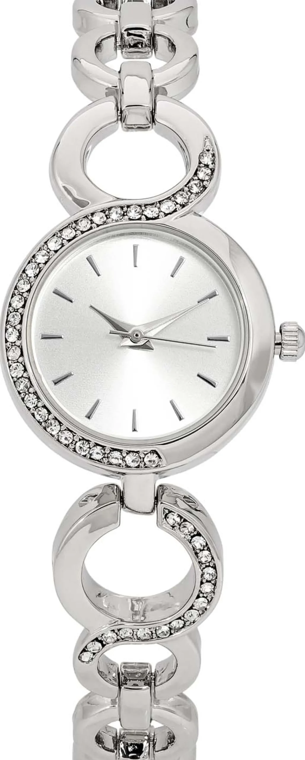Bijou Brigitte Uhren>Uhr - Round Sparkle silber