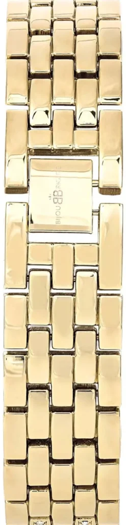 Bijou Brigitte Uhren>Uhr - Sparkling Strass schwarz, gold