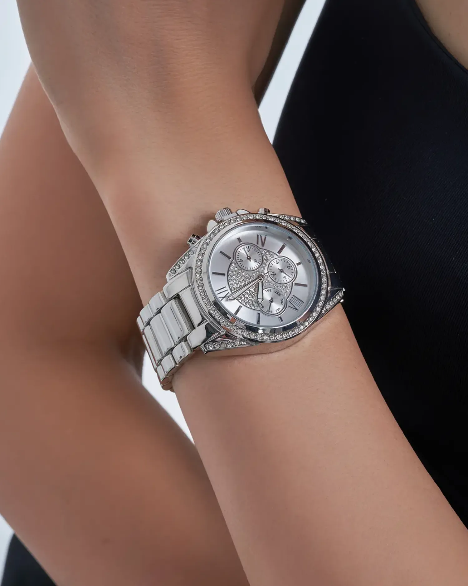 Bijou Brigitte Uhren>Uhr - Time Shift silber